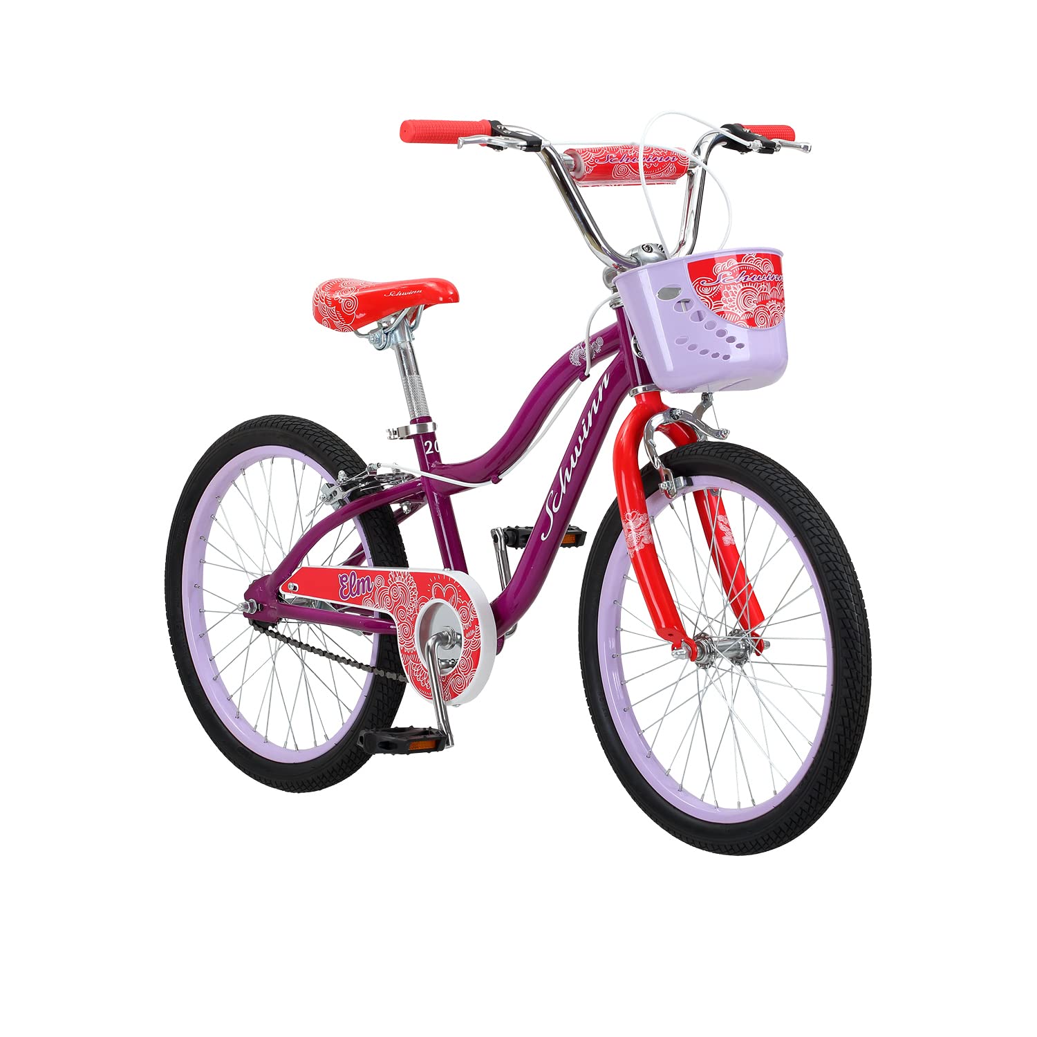 Schwinn Koen & Elm Big Kid Bike - 24 Inch Boys & Girls Bicycle for Ages 8-12 - Lightweight Aluminum Frame with Training Wheels - Perfect for Neighborhood Rides, Park Trails & Outdoor Adventures