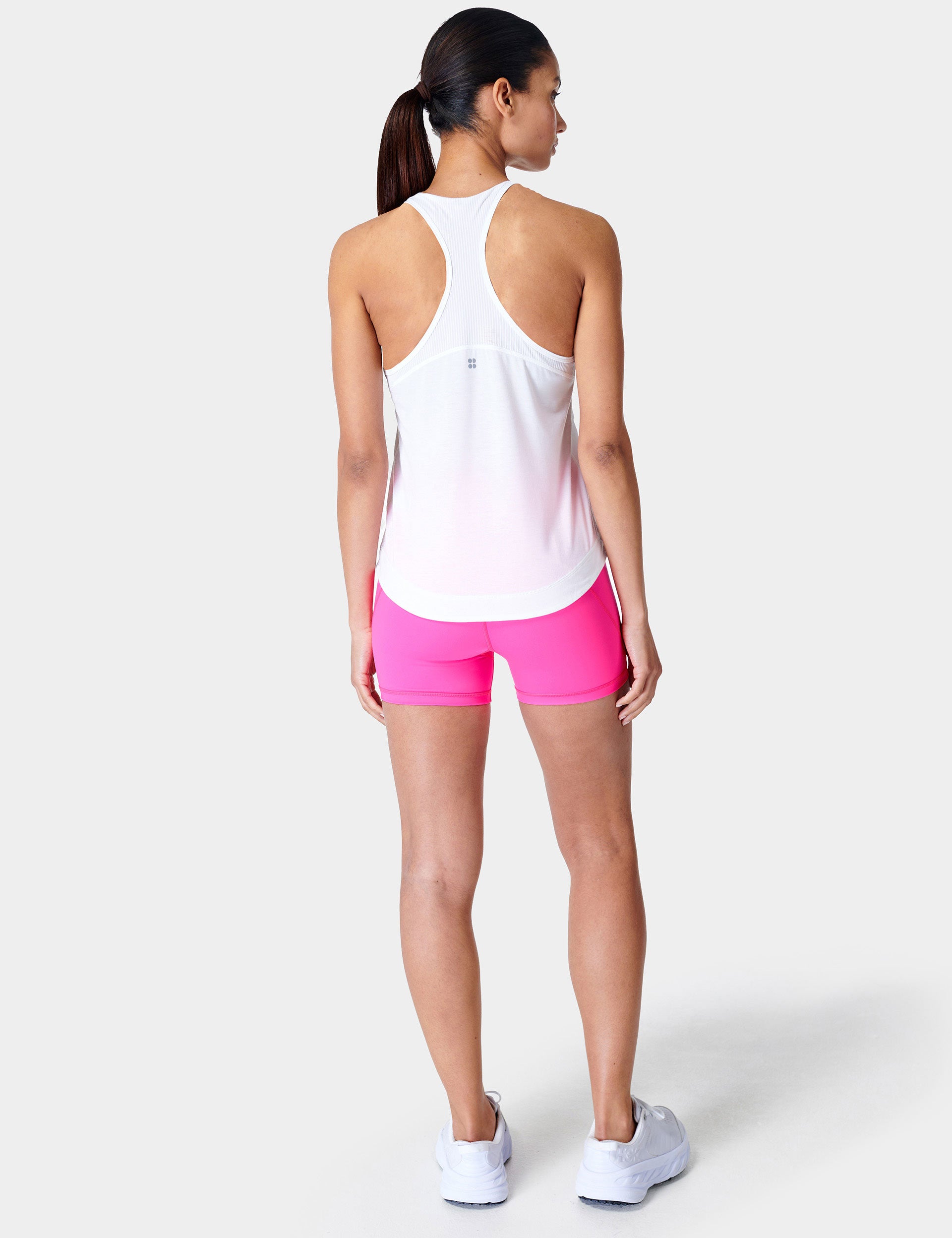 Breathe Easy Run Vest - Lightweight Reflective Running Vest for Men & Women - White - Perfect for Jogging, Cycling & Outdoor Sports