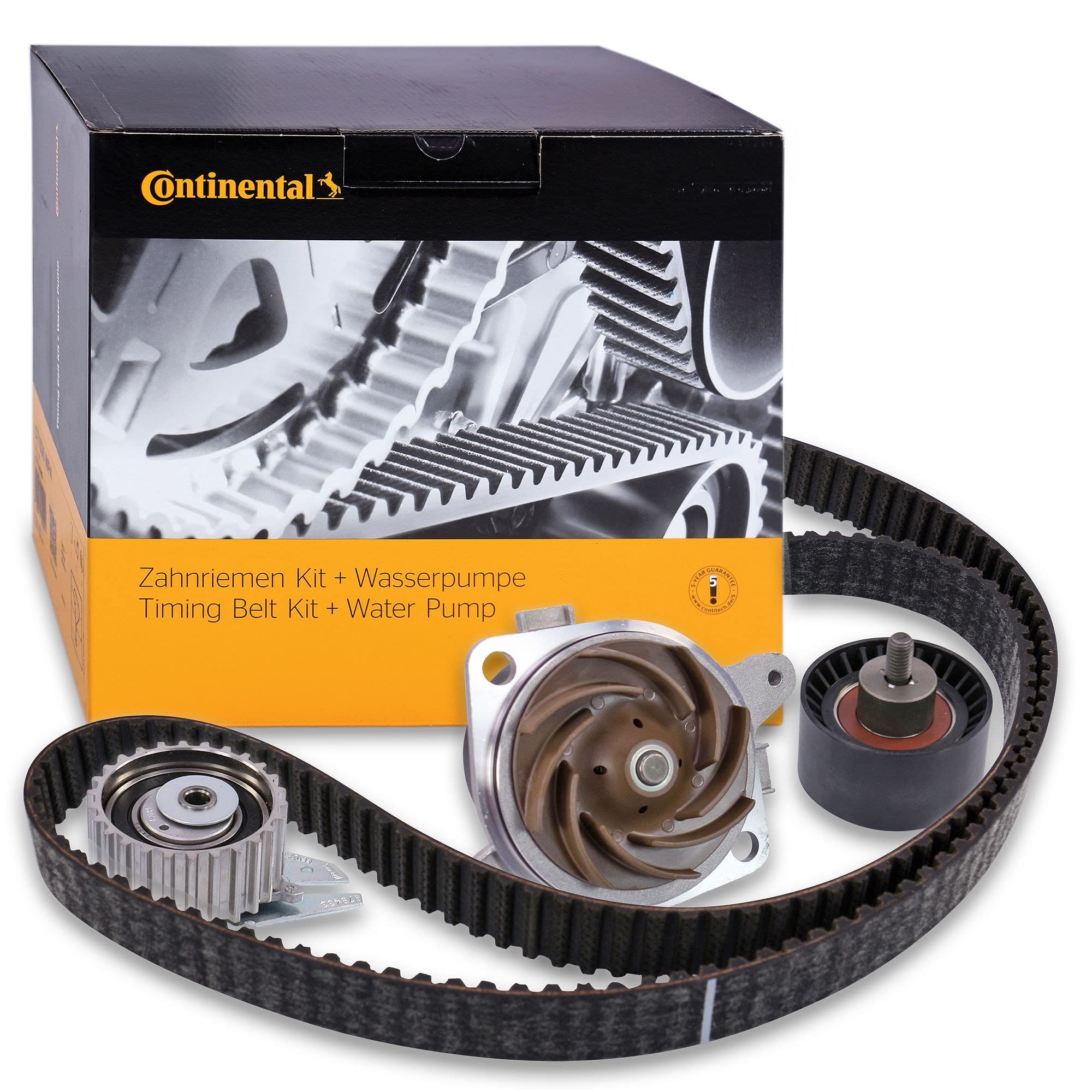 Contitech Premium Water Pump & Timing Belt Replacement Kit CT1149WP1 - Compatible with Multiple Vehicle Models for Smooth Engine Performance