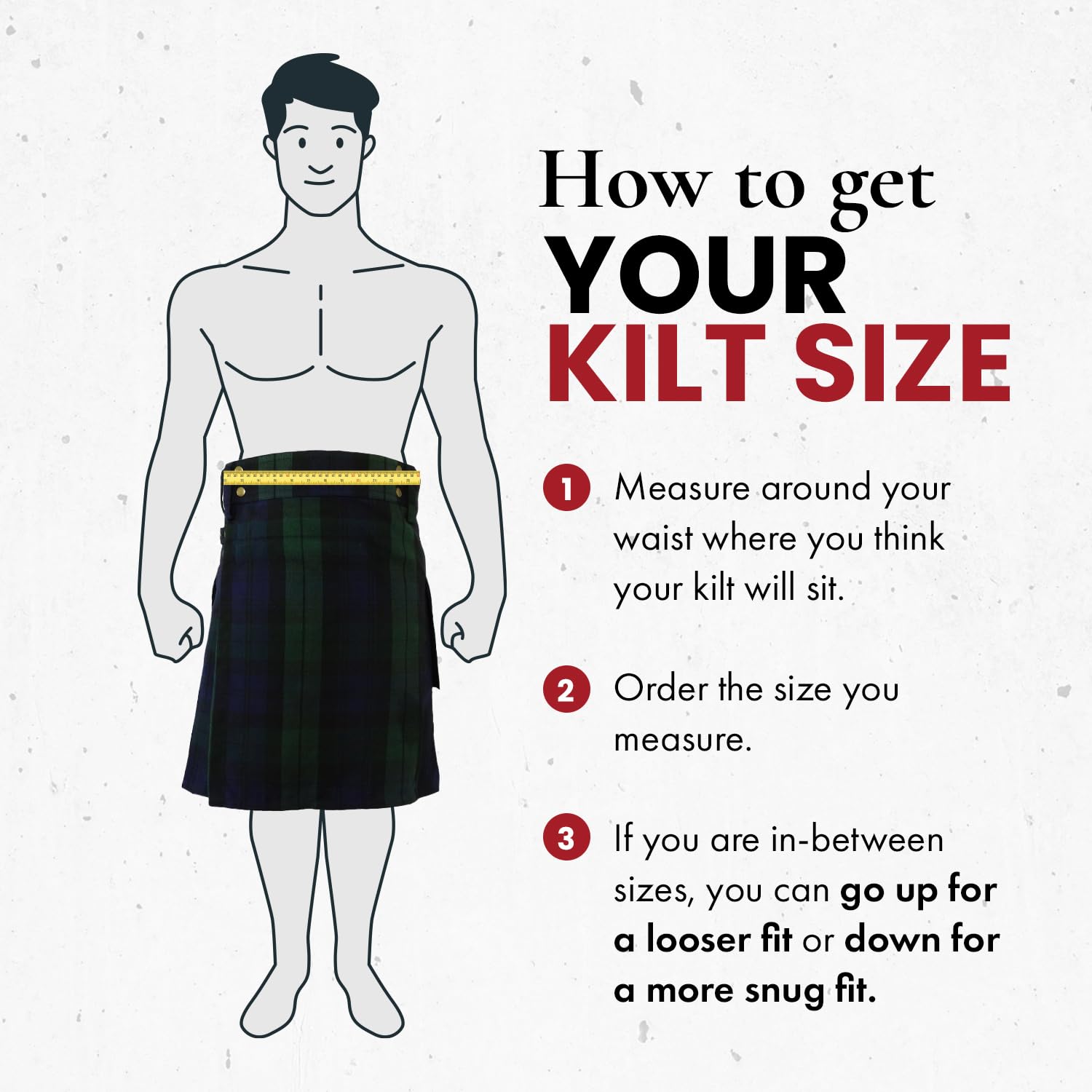 UT Kilts Men's Standard Tartan Utility Kilt - Adjustable Hip Straps | Modern Scottish Tactical Kilt for Everyday Wear | Perfect for Highland Games, Renaissance Fairs & Casual Outfits