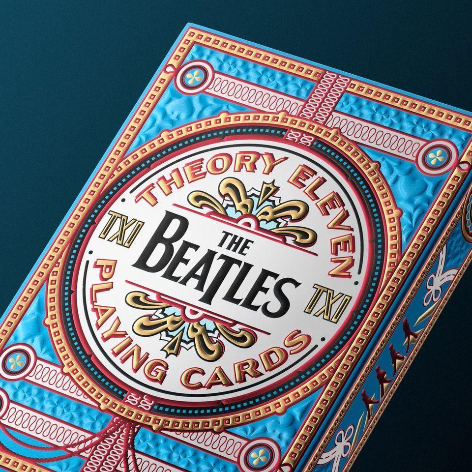 The Beatles Playing Cards - Premium Blue Deck for Collectors & Card Games | Perfect for Gifts, Poker Nights, and Music Fans
