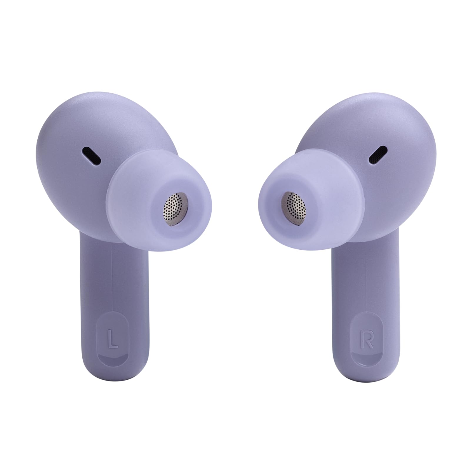 JBL Tune Beam True Wireless Noise Cancelling Earbuds - Purple Bluetooth Headphones with Mic, 32H Playtime, IP54 Waterproof - Perfect for Gym, Running, Travel & Work Calls