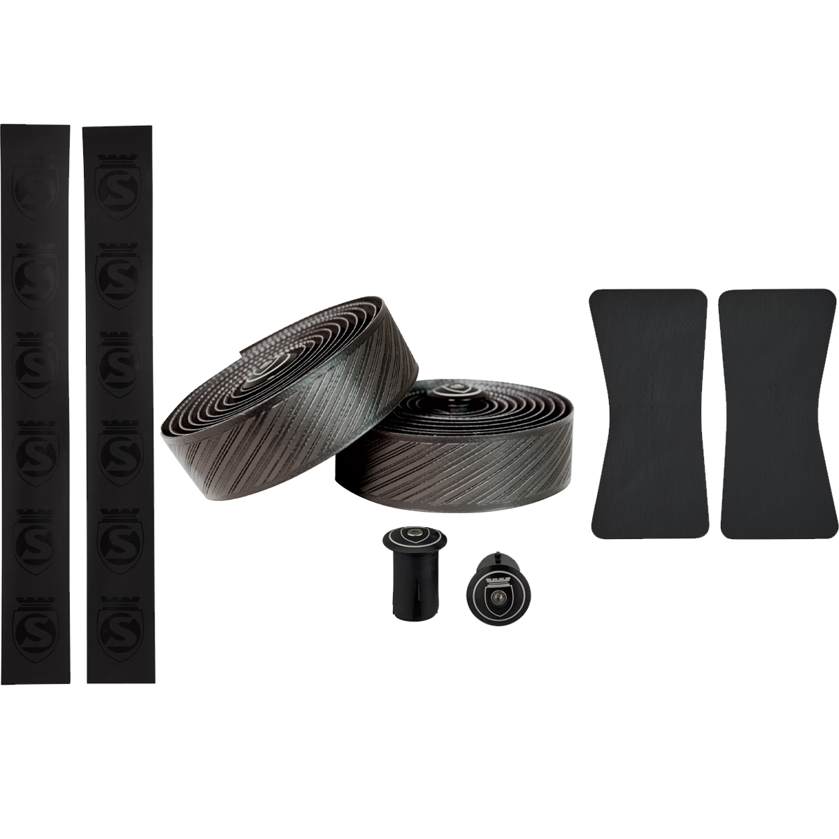 Premium Cushioned Bike Handlebar Tape 2.5mm Black - Comfortable Cycling Grip for Road Bikes, Mountain Bikes & Commuting