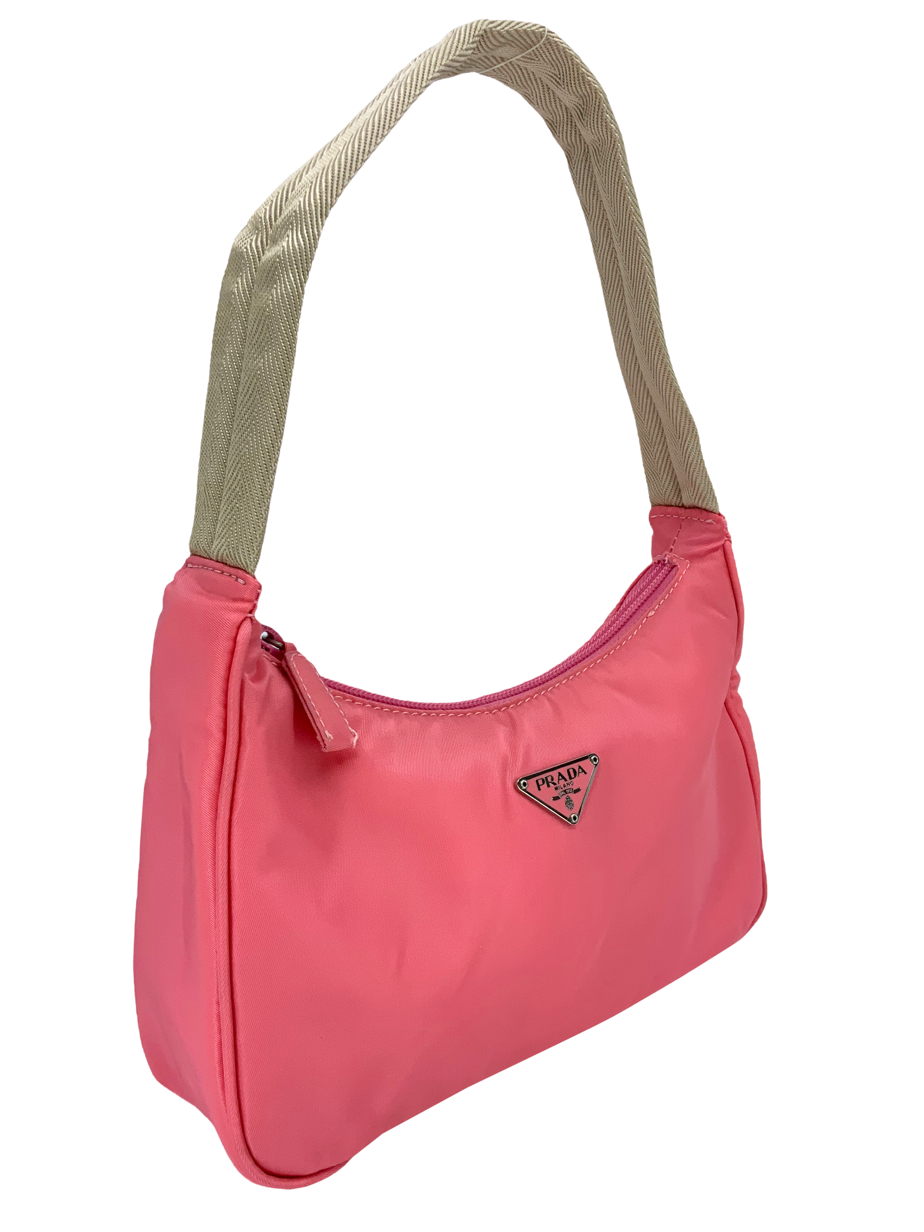 Prada Tessuto Nylon Small Crossbody Bag for Women | Lightweight Sport Shoulder Bag | Perfect for Gym, Travel & Everyday Use