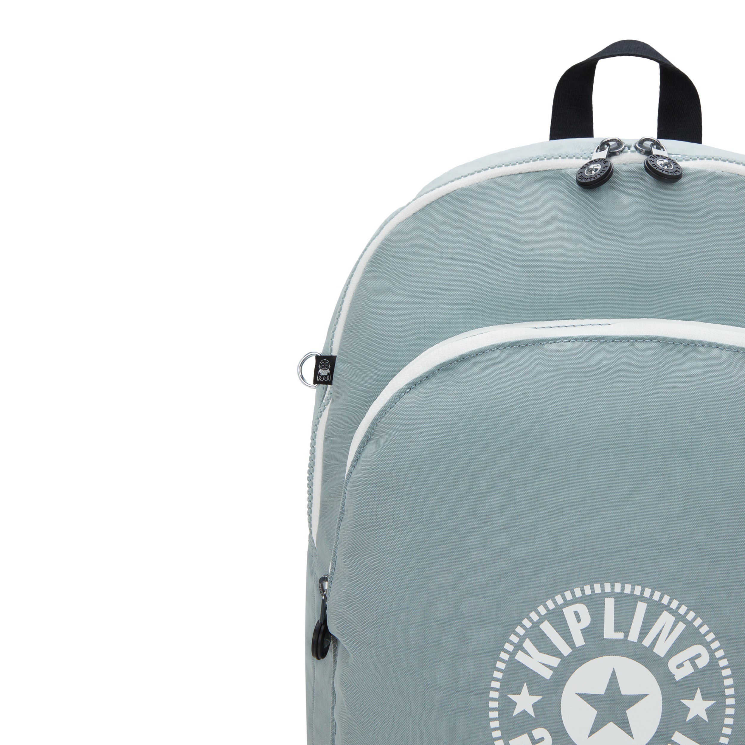 Kipling Curtis Large 17 Inch Laptop Backpack for Women & Men - Lightweight Travel Backpack with USB Charging Port, Water Resistant, Grey - Perfect for Work, School & Commuting
