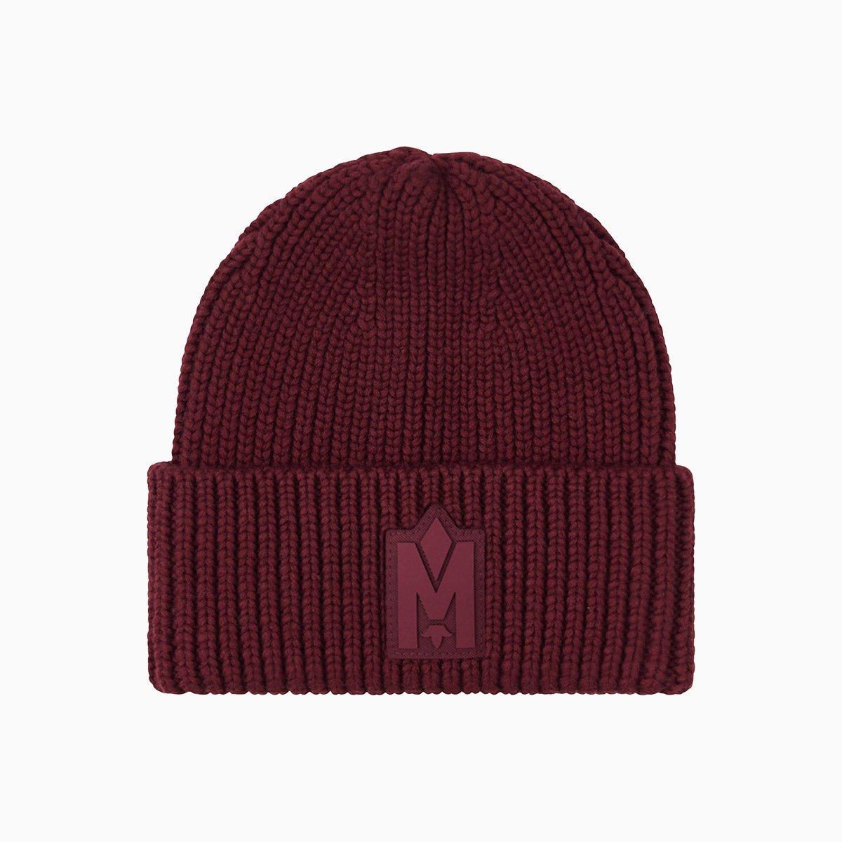 JUDE WZ Hand Knit Ribbed Cuff Beanie Hat - Winter Warm Wool Skull Cap for Men & Women - Perfect for Skiing, Snowboarding & Outdoor Activities
