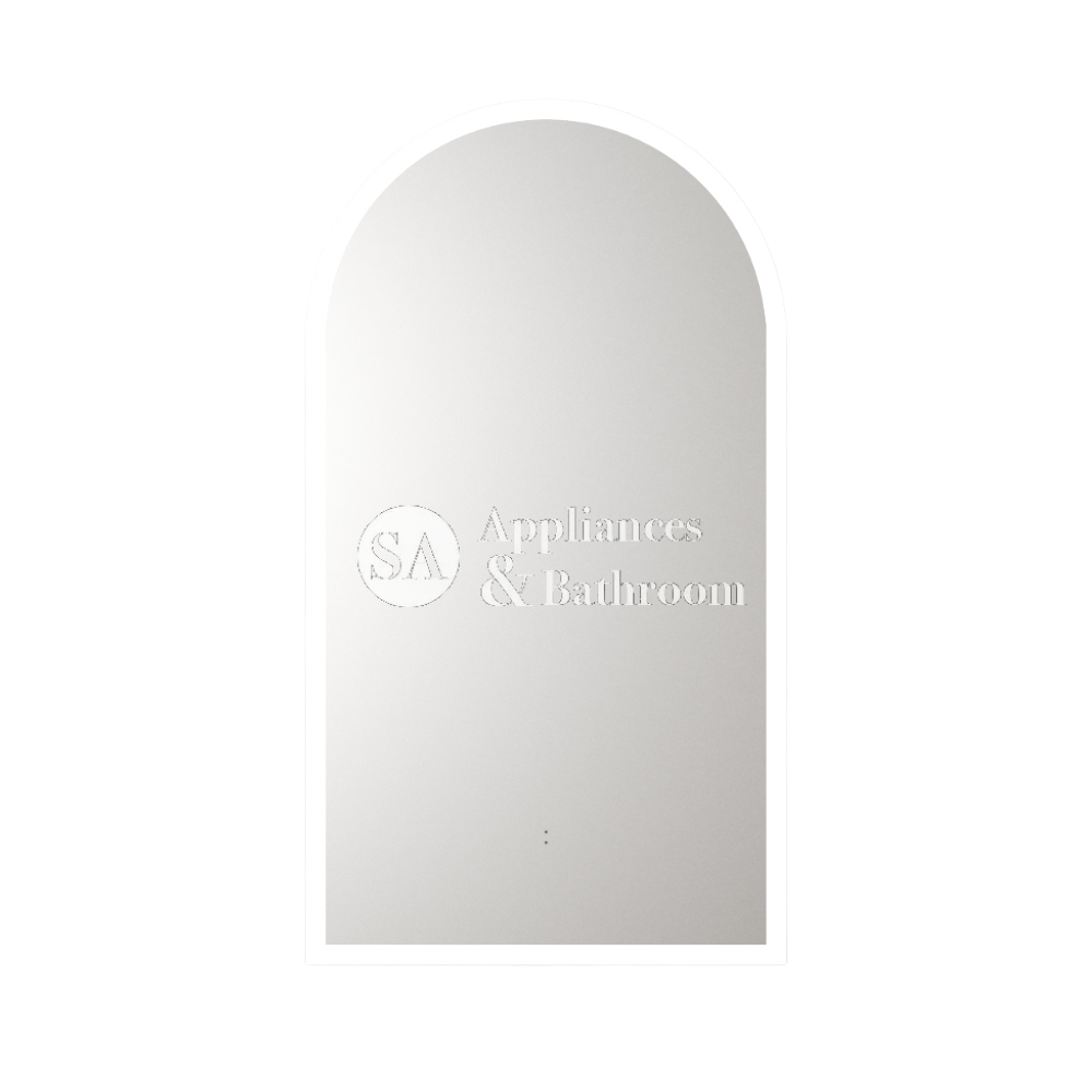 Aulic Canterbury Arch LED Mirror Frameless - 19.7