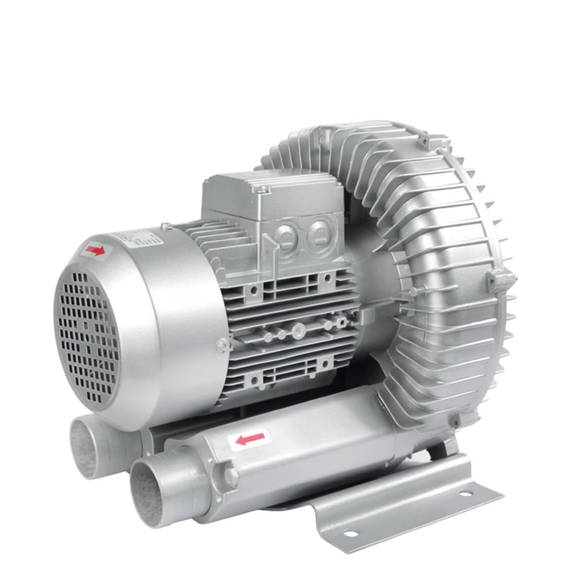 110V Regenerative Blower - 0.16HP to 1.49HP Industrial Vacuum Pump & Vortex Air Blower for Suction & Air Blowing (120W/0.16HP) - Perfect for HVAC Systems, Aquariums, and Industrial Vacuum Applications