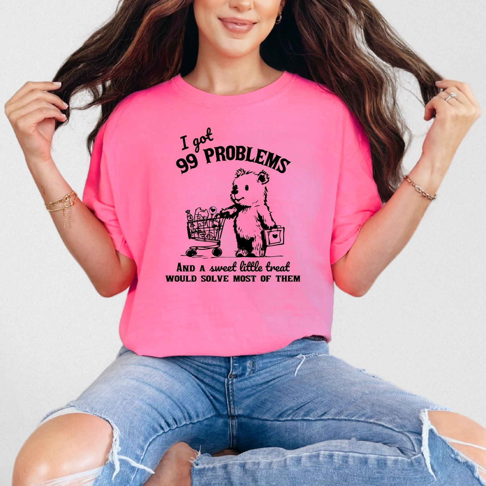 99 Problems Graphic Tee - Funny Vintage Style Cotton T-Shirt for Men & Women | Perfect for Casual Wear, Parties & Gifts