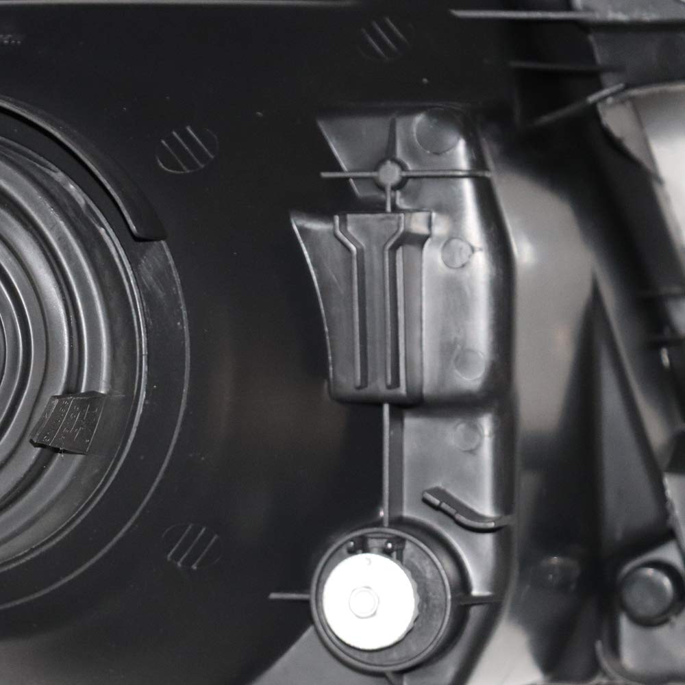 2000-2006 Mitsubishi Pajero Montero Replacement Headlights Pair - Left & Right Side Headlamps with Bulbs Included | Perfect for Night Driving & Off-Road Adventures