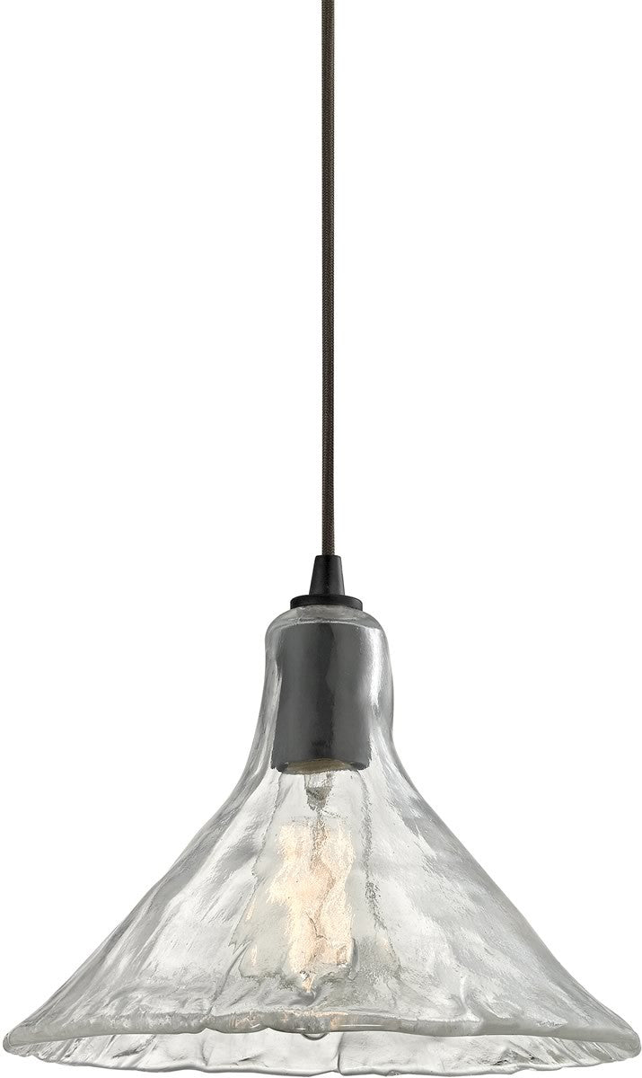 10W Mini Pendant Light Fixture in Oil Rubbed Bronze Finish - Perfect for Kitchen Island, Dining Room, or Bedroom Lighting