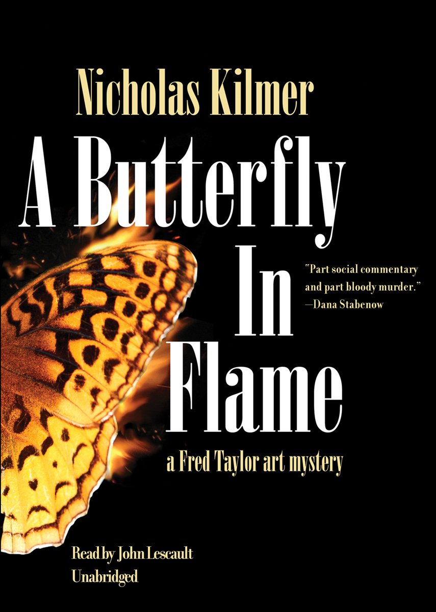 Butterfly in Flame - Fred Taylor Art Audiobook | Mystery Thriller for Art Lovers & Crime Fiction Fans | Perfect for Commuting & Relaxation
