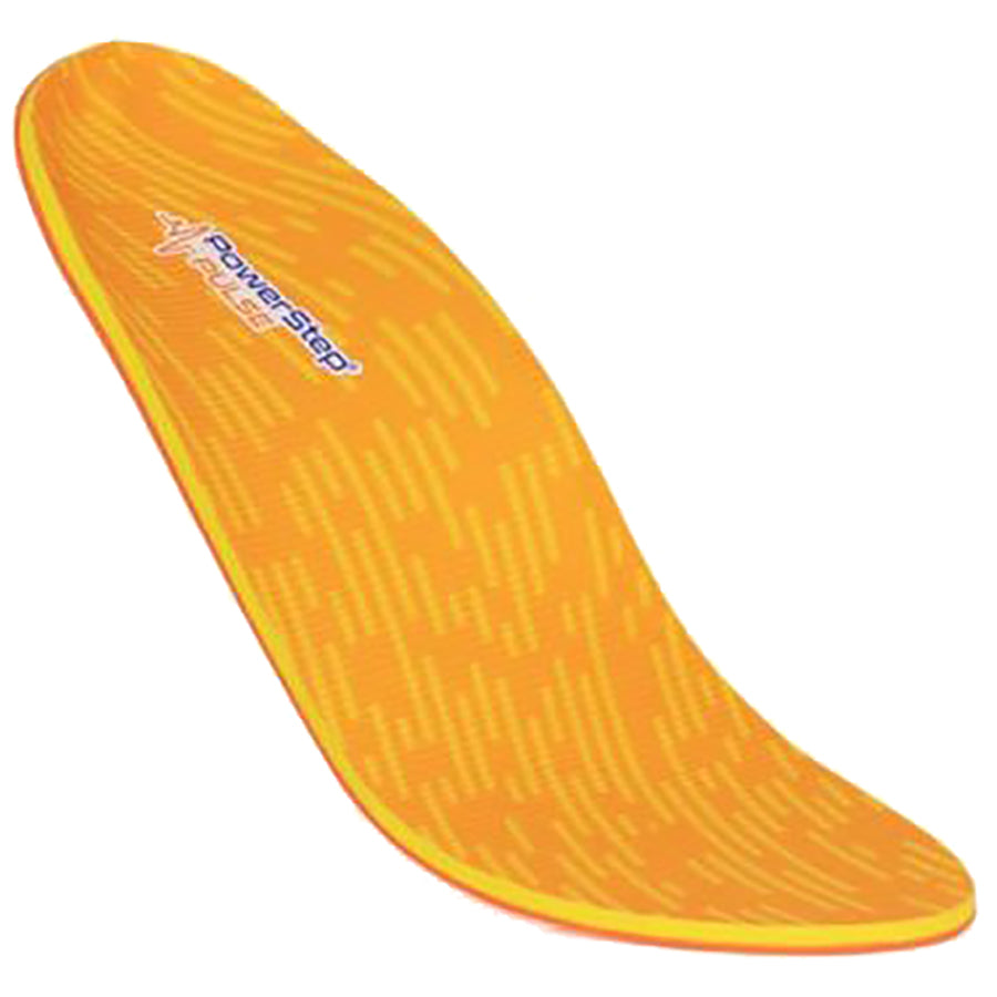 Powerstep Pulse Orthotic Shoe Insoles - Arch Support for Plantar Fasciitis & Heel Pain Relief - Comfortable Inserts for Running, Walking & Work Shoes - Perfect for Athletes & All-Day Wear