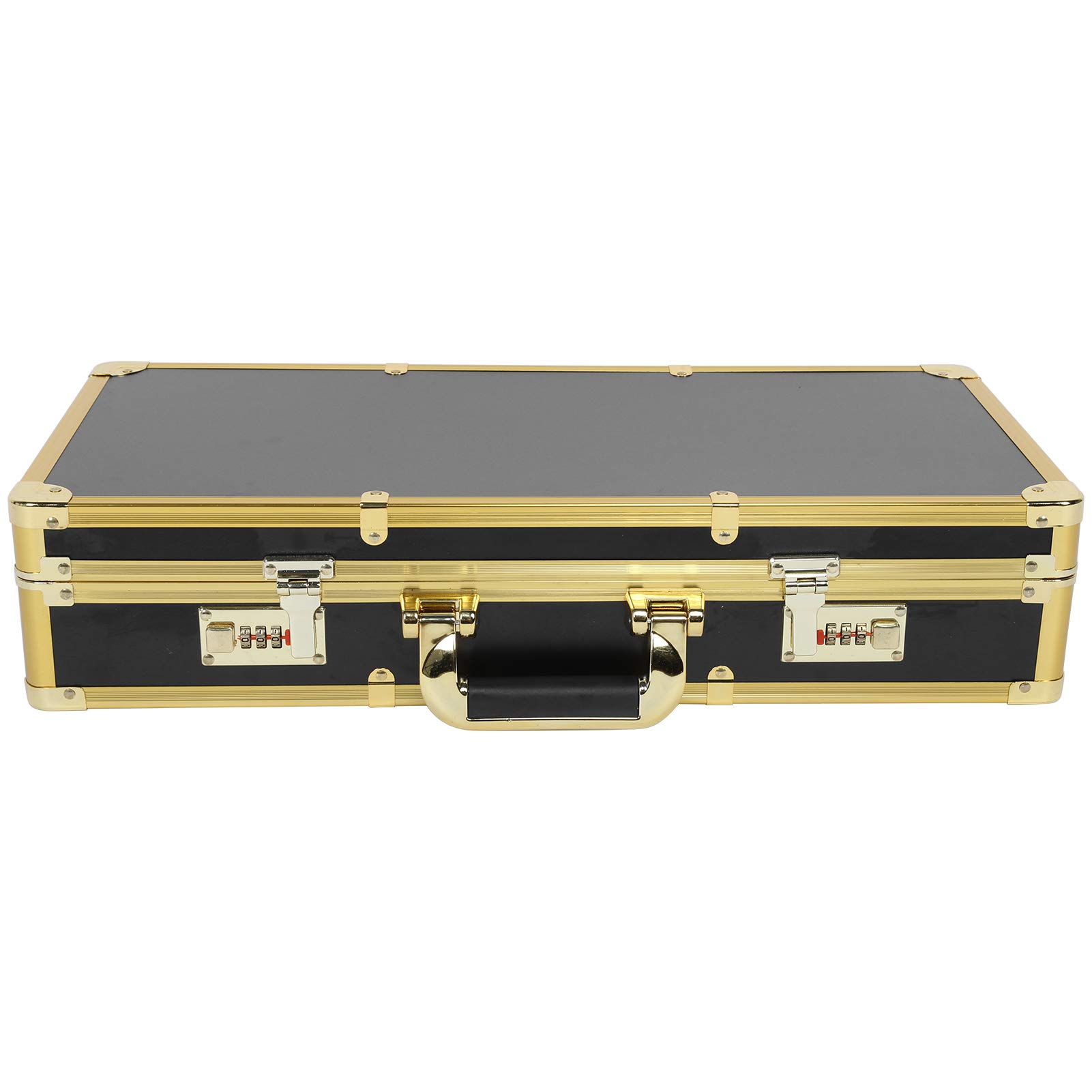 ANKROYU Professional Aluminum Alloy Hairdressing Tool Storage Box - Portable Barber Travel Case for Scissors, Combs & Styling Tools | Perfect for Salon Professionals & Mobile Hairstylists