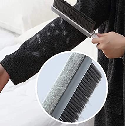 SIDDHI VINAYAK 2-in-1 Multifunctional Cleaning Brush - Bed & Sofa Cleaner, Window Screen & Glass Scrubber, Detachable Scraper for Wet/Dry Use - Perfect for Home, Car, Office & Outdoor Cleaning