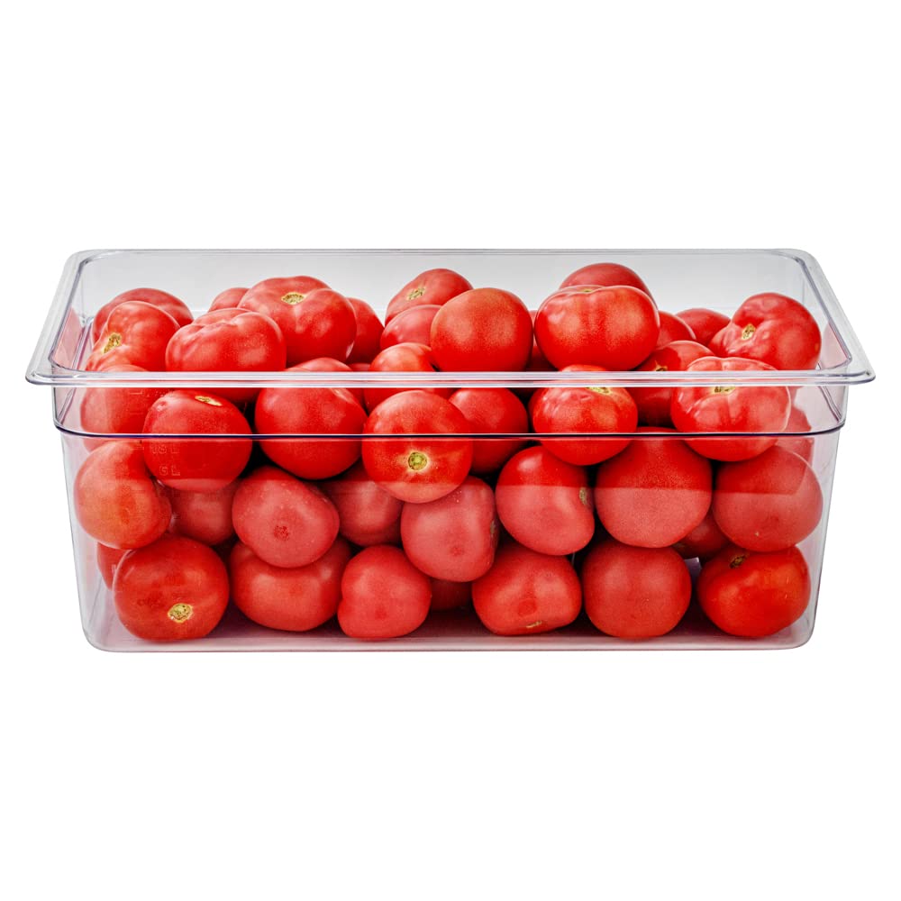 Restaurantware Met Lux 18-Inch Deep Proofing Box - Clear Plastic Food Grade Storage Container with Graduated Measurements, Dishwasher Safe (Lids Sold Separately) | Perfect for Bakeries, Restaurants & Meal Prep Storage