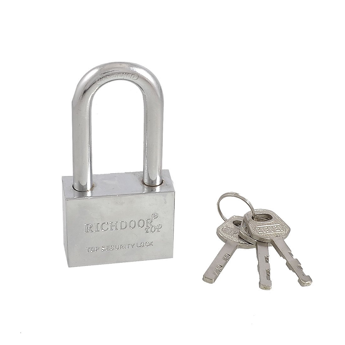 uxcell 50mm Heavy Duty Metal Security Padlock with 3 Keys - Secure Home Doors, Gates, Sheds & Storage Units | Weatherproof & Durable Outdoor Use