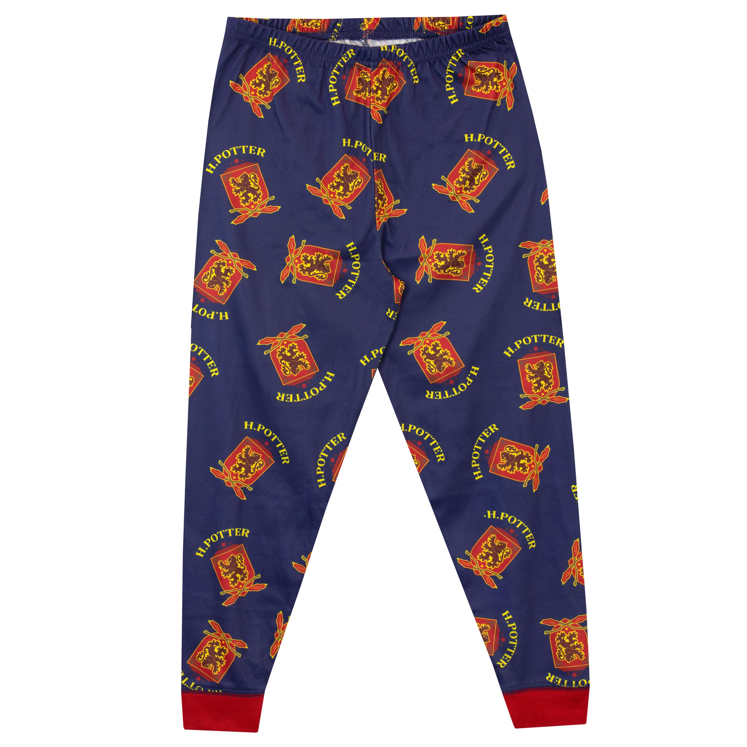 Harry Potter Boys Pajamas Set - 100% Cotton Sleepwear for Kids & Teens - Perfect for Halloween, Christmas & Sleepovers