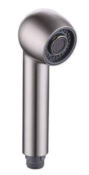 Brushed Nickel 2-Function Pull-Out Spray Kitchen Faucet Head with G1/2 Connections - Perfect for Bathroom & Kitchen Sink Faucet Replacement (Style 6) | Ideal for Washing Dishes, Filling Pots & Cleaning Sinks