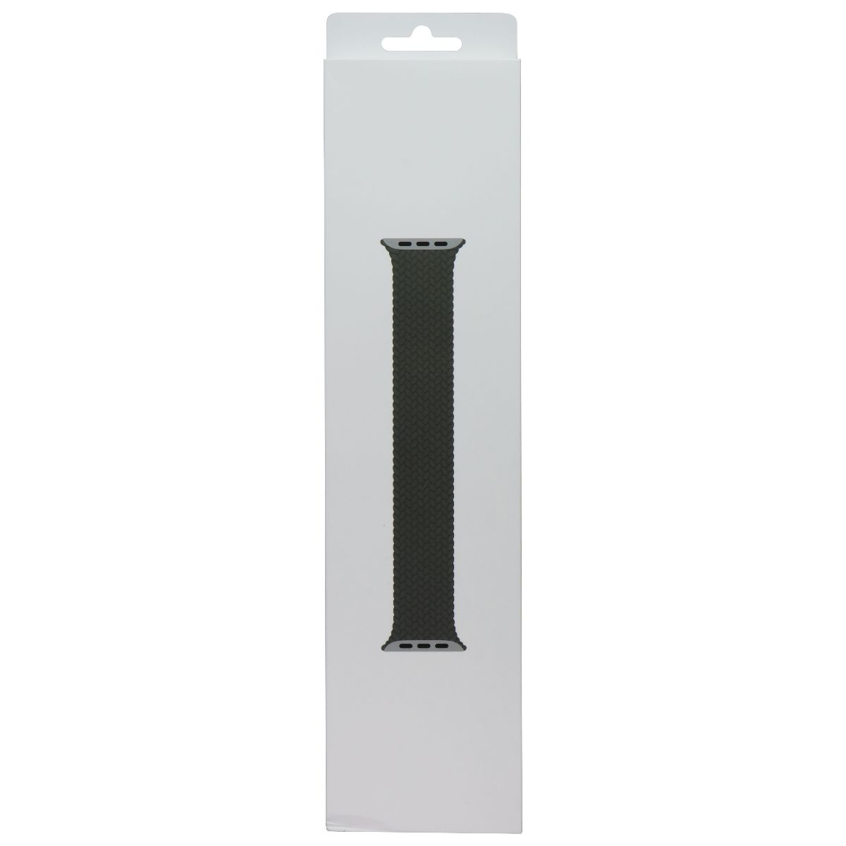 Apple Watch 41mm Braided Solo Loop Band - Compatible with 42mm/41mm/40mm Models, Olive Green, Size 4 - Comfortable & Stylish for Workouts, Running & Everyday Wear