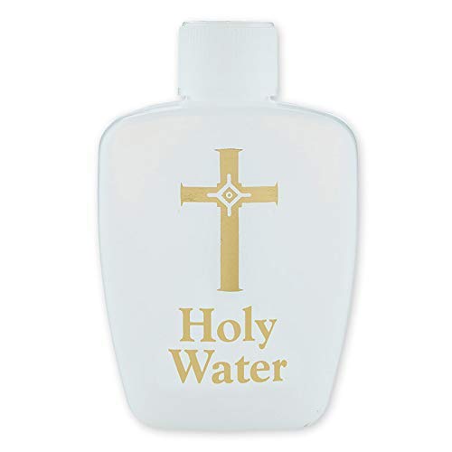 Holy Water Bottle - Pack of 24 for Religious Ceremonies, Baptisms, and Home Blessings