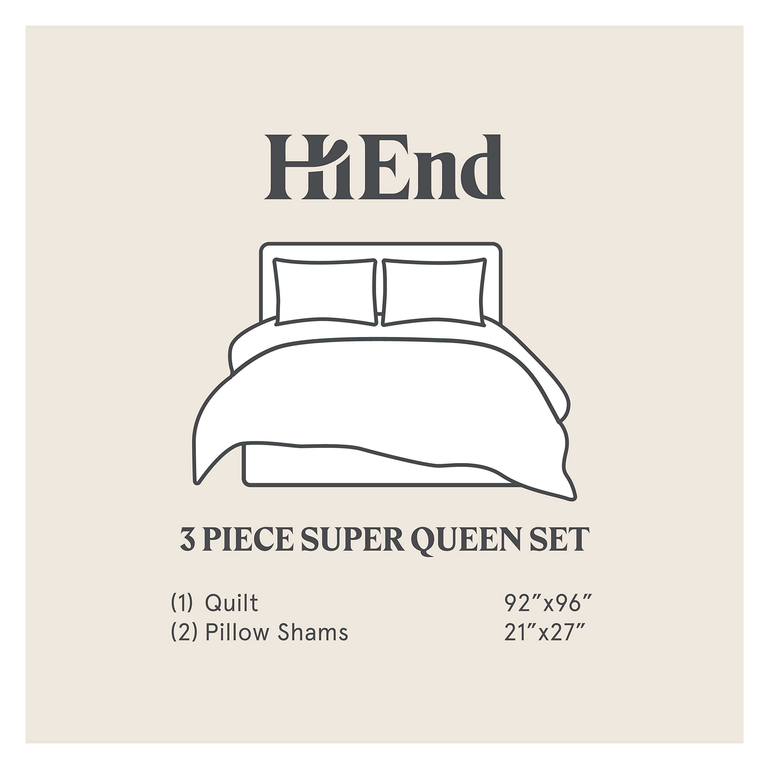 Premium Stonewashed Cotton Velvet 3-Piece Quilt Set with Pillow Shams - Queen Size, Solid Gray, Classic Traditional Bedding - Soft Lightweight Quilt & 2 Pillowcases for Cozy Bedroom Decor & Guest Room Luxury