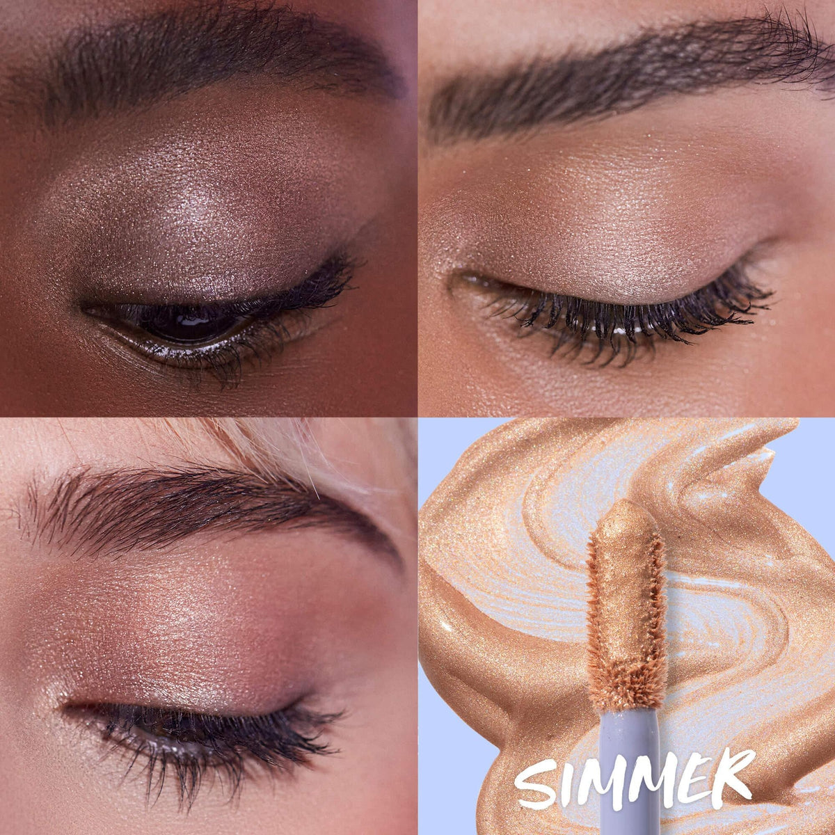10 Second Quick-Dry Watercolor Eyeshadow Gel - Long Lasting & Smudge Proof Eye Makeup for Everyday Wear & Special Occasions