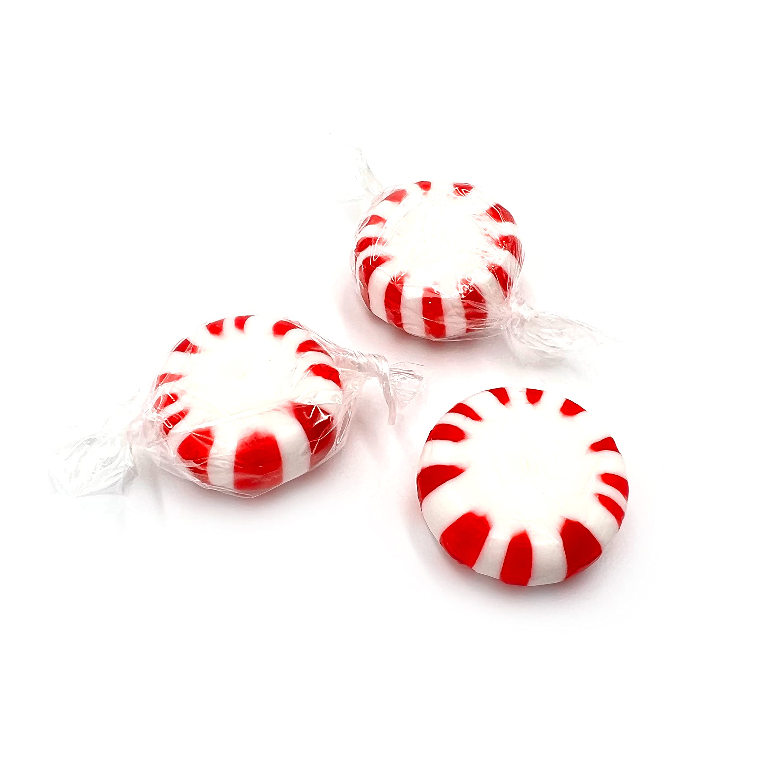 Starlight Peppermint Mints Hard Candy - 2 Pound Bulk Bag (Approx. 150 Count) | Refreshing Breath Mints for Office, Travel & After Meals
