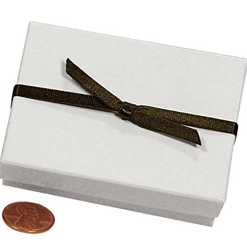 Brown Satin Bow Stretch Loops 3/16