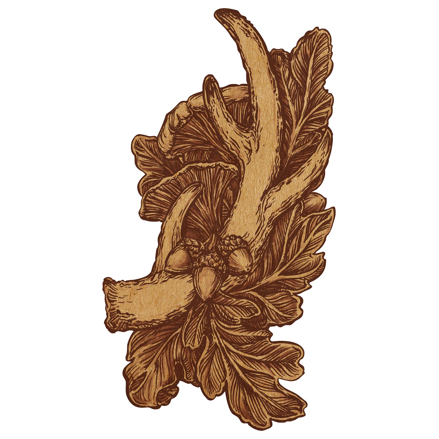 Stylish Antler Table Decor - Handcrafted Rustic Home Accent for Living Room, Cabin & Lodge Decor - Perfect for Farmhouse, Christmas & Winter Themed Interior Design