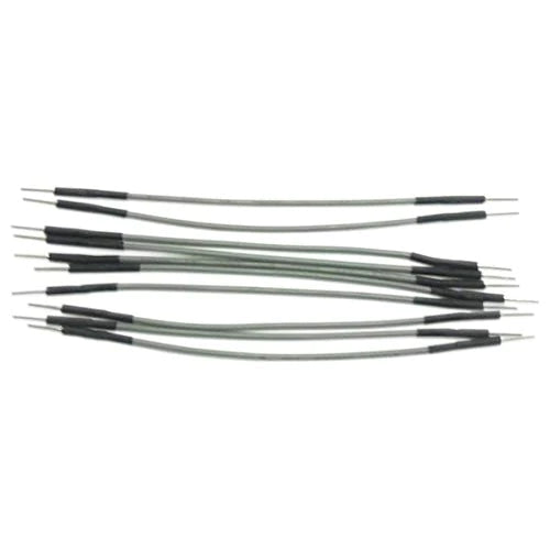 50-Piece Male to Male Breadboard Jumper Wire Kit - 2 to 8 Inch Lengths (10 Colors) - Perfect for Arduino, Raspberry Pi, and Electronics Prototyping Projects