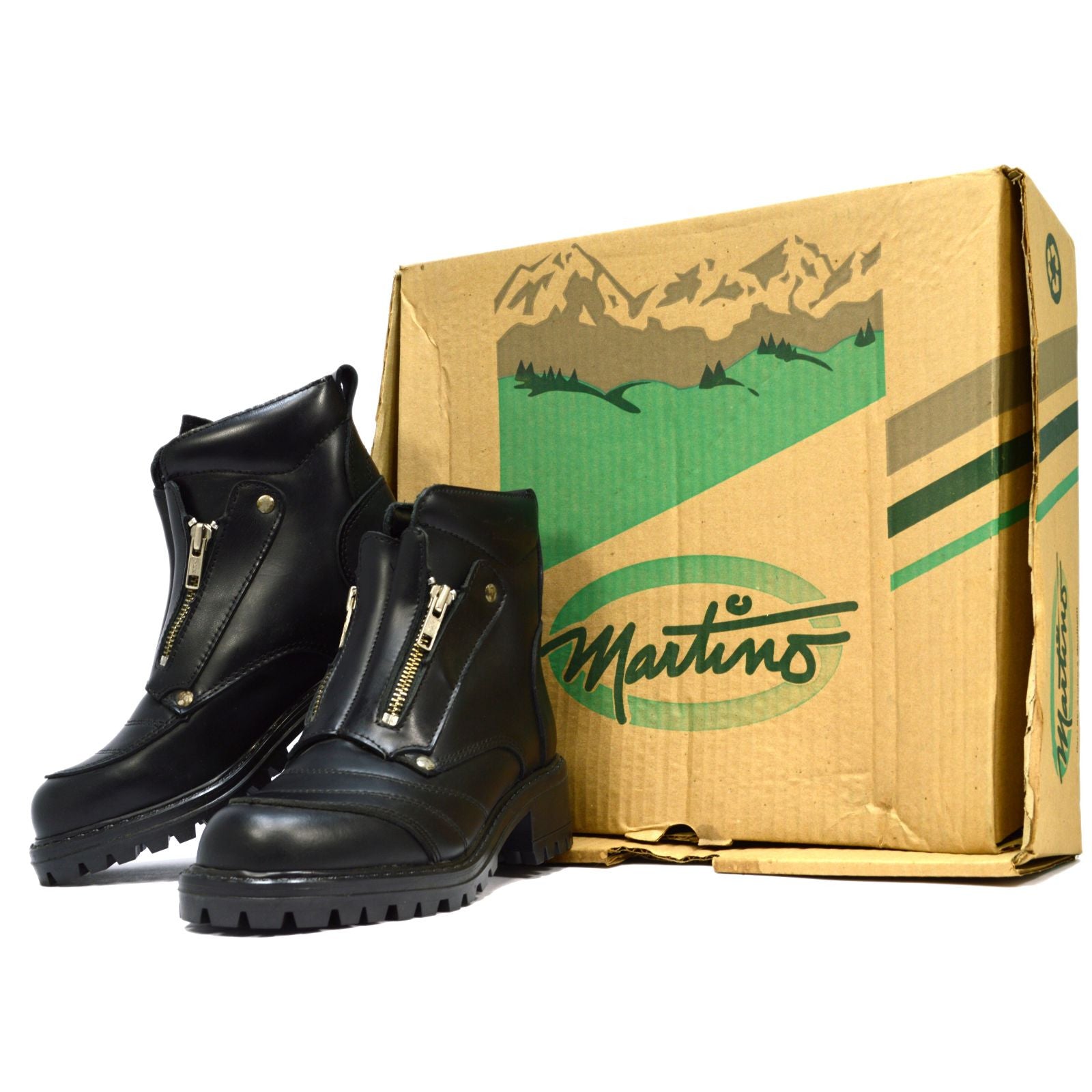 Vintage Martino Ladies Walker Boots #52 5706 Style 44316 - Black Size 6 - Comfortable Walking Shoes for Women, Perfect for Outdoor Adventures & Casual Wear