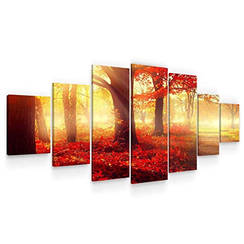 Red Forest Trees