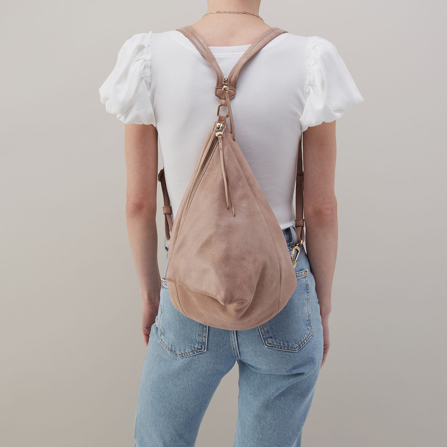 Premium Buffed Leather Sway Convertible Sling Bag in Hazel - Stylish Crossbody & Shoulder Bag for Women, Perfect for Work, Travel & Everyday Use