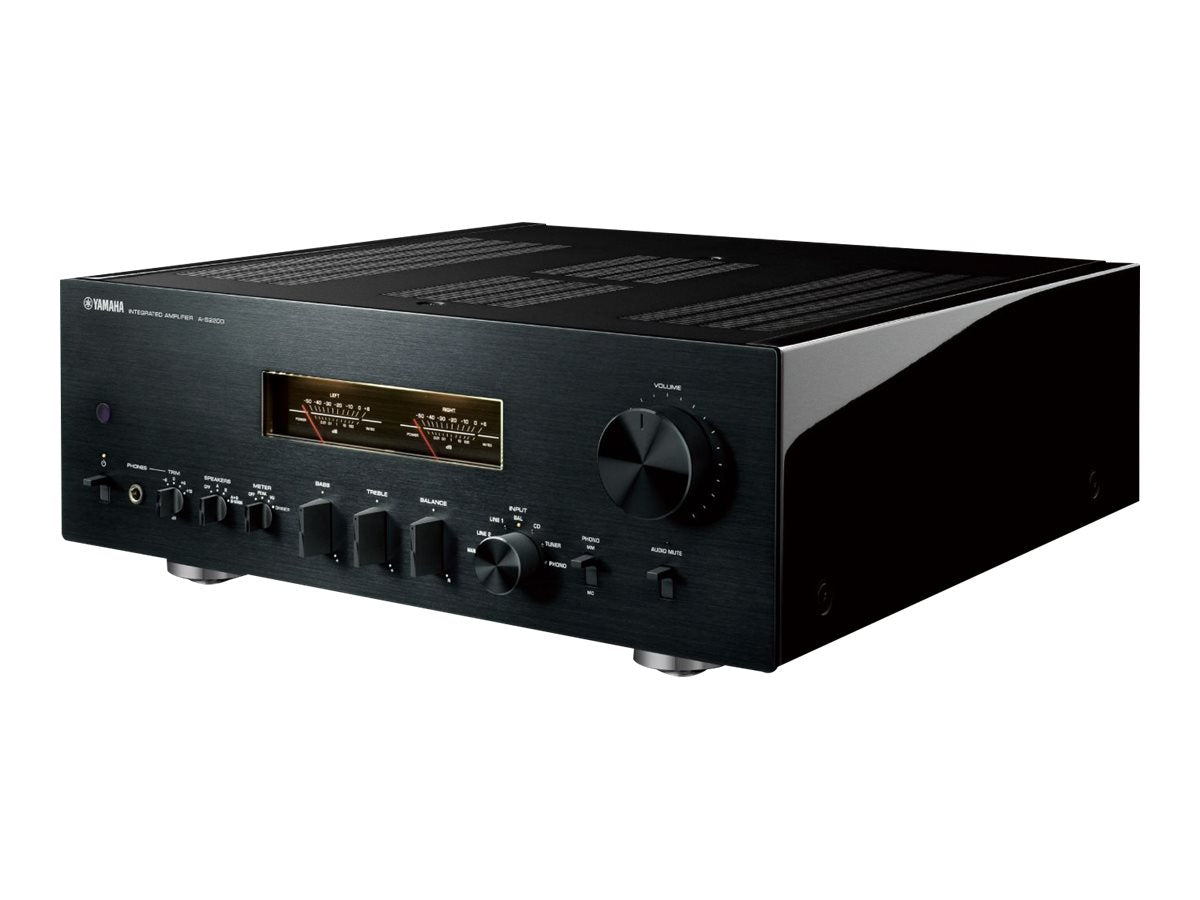 Yamaha A-S2200 Integrated Stereo Amplifier - High-End Audio for Home Theater & Music Listening