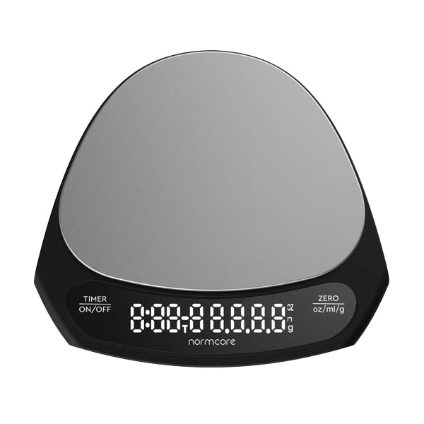 Normcore Ultra Thin Digital Coffee Scale - Precise 0.1g Measurement for Pour Over, Espresso & Home Brewing | Compact Kitchen Scale for Baristas & Coffee Enthusiasts