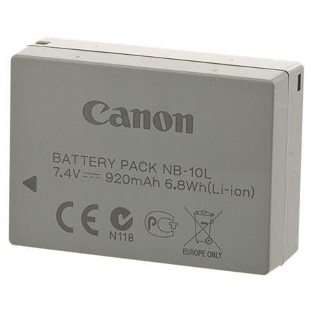 Original Canon NB-10L Battery Pack for Canon EOS Rebel T7, T100, SL3, SL2, EOS 2000D, 4000D - High Capacity Replacement Battery - Perfect for Travel, Photography & Vlogging