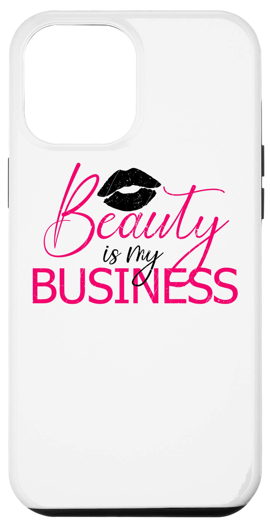 iPhone 12 Pro Max Case for Makeup Artists & Beauty Salon Professionals - Elegant Protective Phone Cover for Lash Technicians, Cosmetic Studios & Mobile Beauty Services