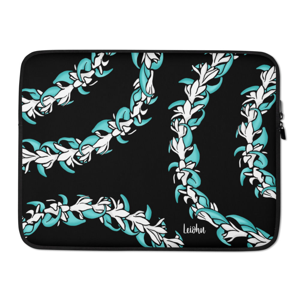 Premium Jade Lei Laptop Sleeve - 13 Inch Laptop Case with Soft Cushioning for MacBook Air/Pro, Ultrabook - Stylish & Protective Computer Bag for Work, Travel & School (Grey)