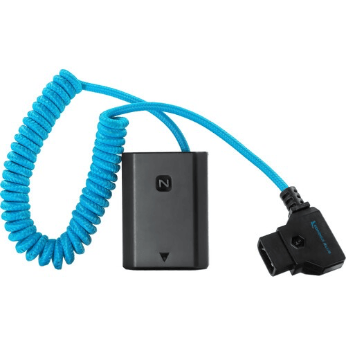 Kondor Blue D-Tap to Sony a7S III Dummy Battery NP-FZ100 Power Cable - Professional Power Supply for Sony a7S III Camera for Film Production, Live Streaming & Photography