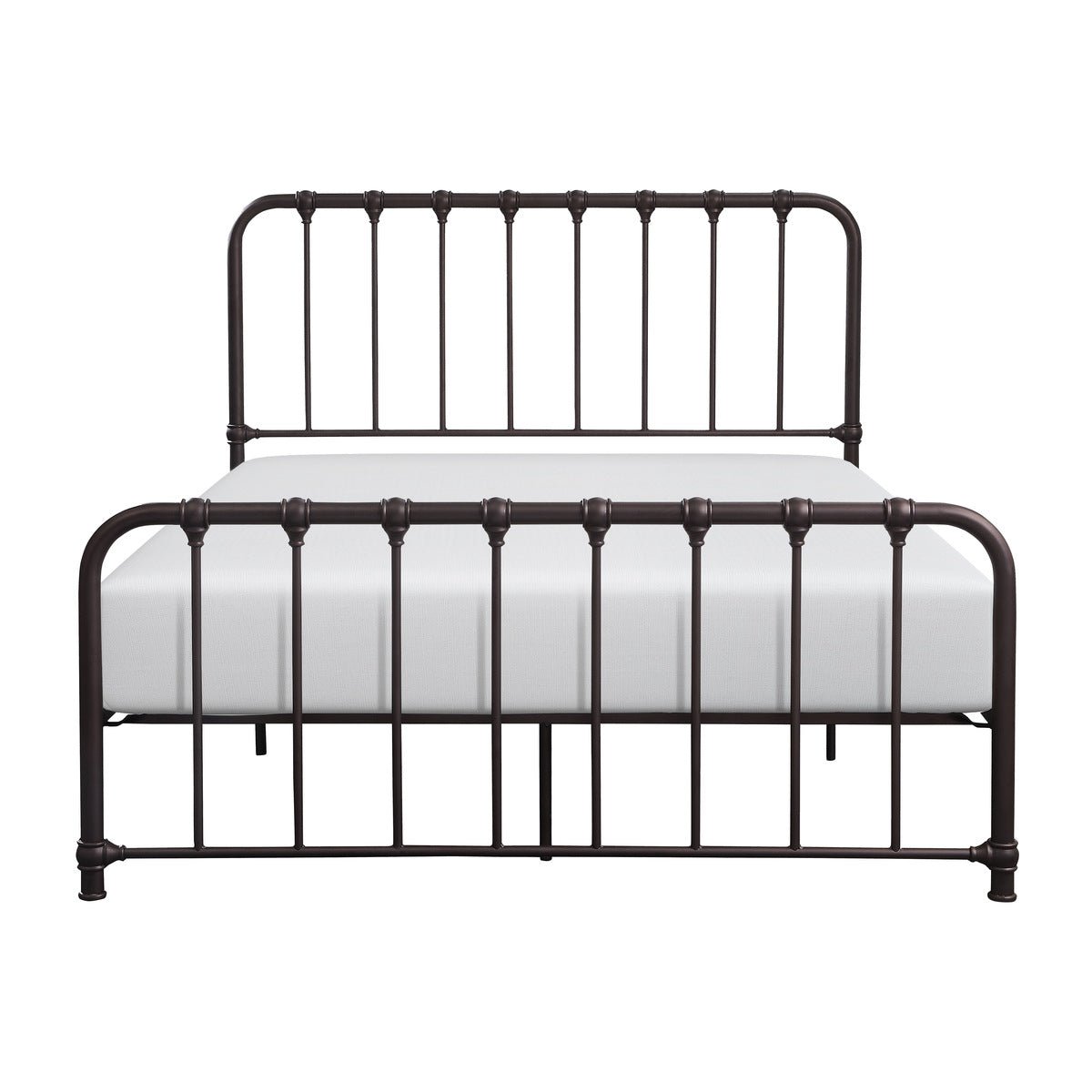 Bethany Collection Full Platform Bed Frame - Queen Size, Modern Wooden Bed with Sturdy Slat Support for Bedroom, Guest Room & Dorm