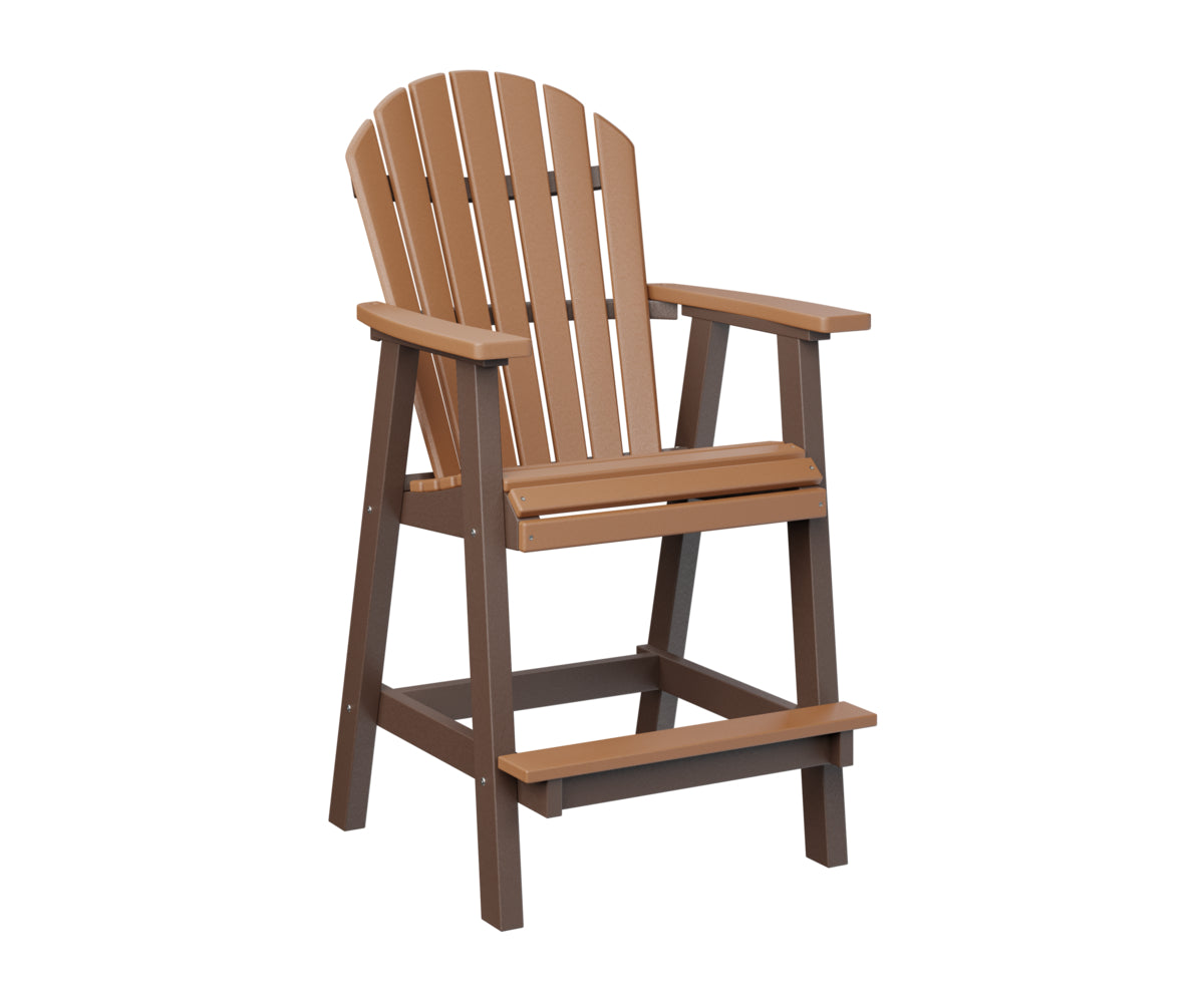 Berlin Gardens Comfo Back Bar Chair - Adjustable Height Swivel Stool for Kitchen Island, Breakfast Nook & Home Bar - Comfortable Padded Seat with Footrest - Perfect for Dining, Entertaining & Relaxing