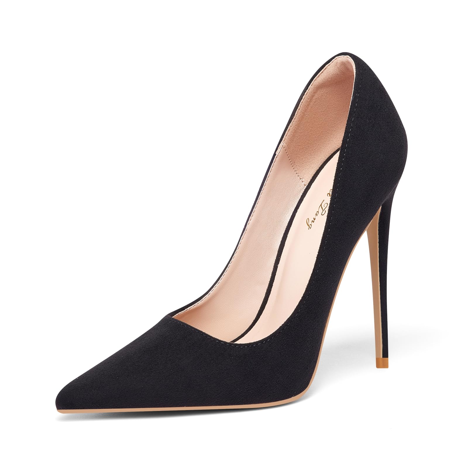**Elisabet Tang Women's High Heel Pumps - Pointed Toe Stiletto Heels 4.7 Inch/12cm - Sexy Party Shoes for Women - Perfect for Evening Events, Weddings & Night Out**