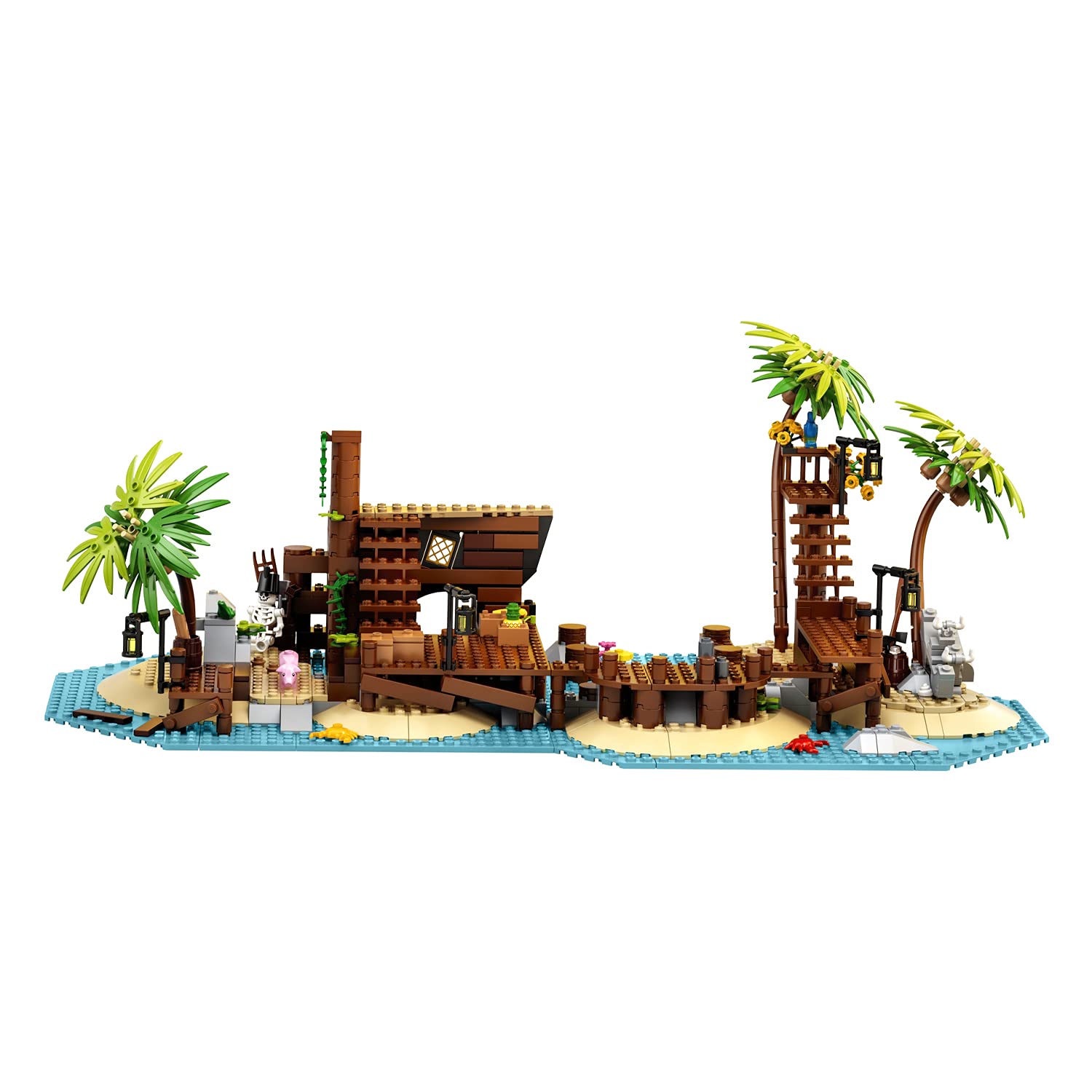 LEGO Ideas Pirates of Barracuda Bay 21322 Building Kit - 2,545 Piece Pirate Shipwreck Model with Action Figures for Play & Display - Perfect Birthday Gift for Kids & Collectors - Build & Display Pirate Adventures at Home