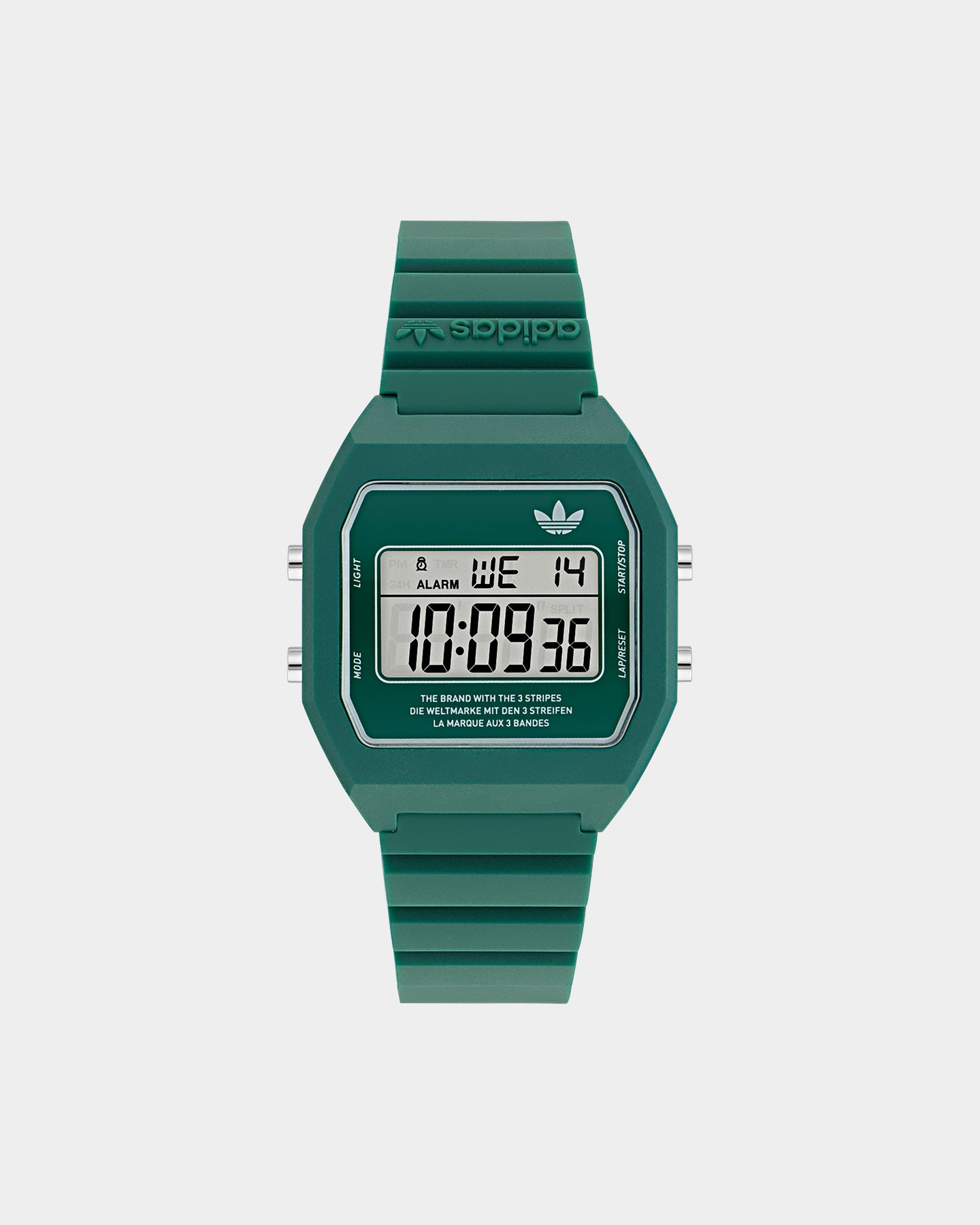 Adidas Digital Two Watch - Green Sports Watch for Men & Women - Perfect for Running, Gym & Outdoor Activities