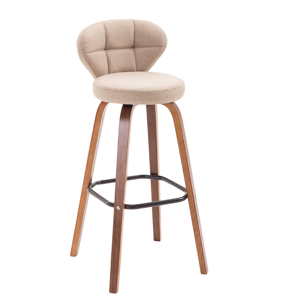 Solid Wood Bar Stool - 30