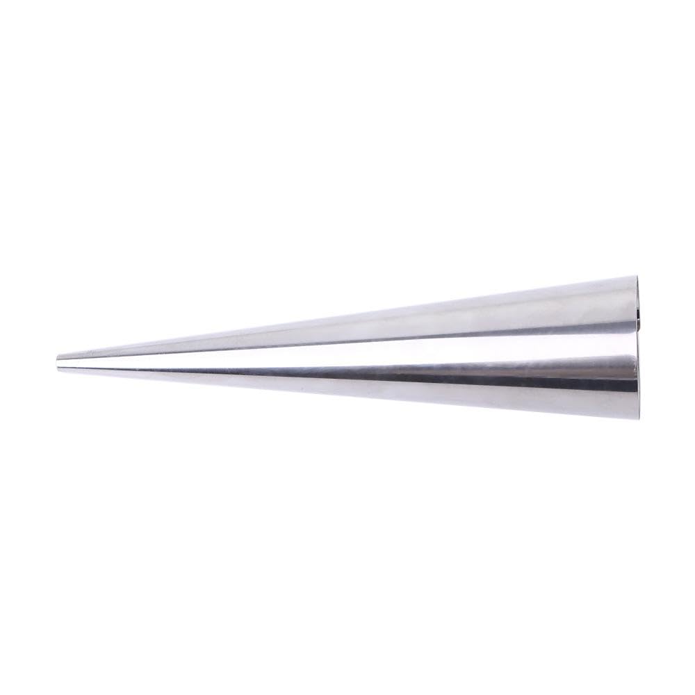 6PCS Stainless Steel Cream Horn Molds - Professional Baking Cones for Pastry, Waffle & Dessert Making - Perfect for Home Bakeries, Cafes and Restaurants