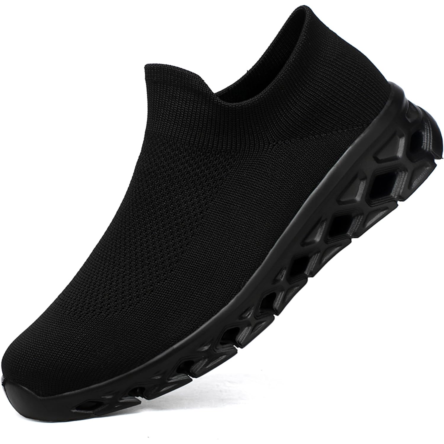 FLARUT Slip-On Running Shoes for Men & Women - Lightweight Breathable Sneakers for Jogging, Walking, Fitness & Casual Wear - Perfect for Gym, Workout, Travel & Everyday Use