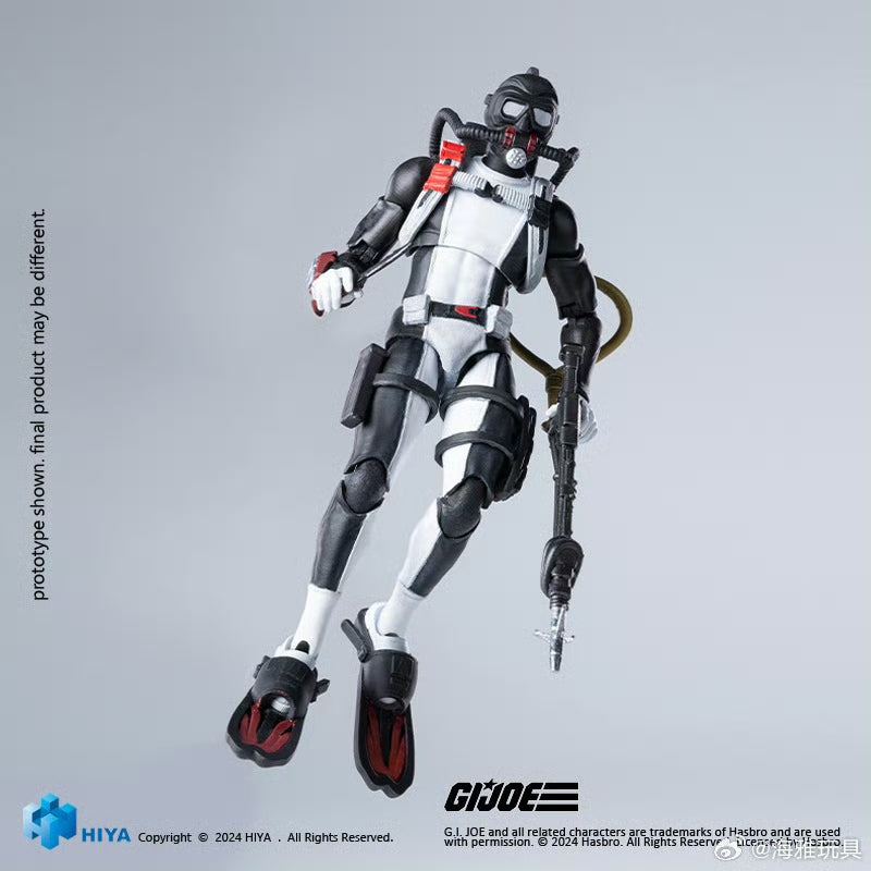 Pre-Order 1/18 Scale HIYA 4-Inch G.I. Joe Torpedo Action Figure - Exquisite Mini Collectible Series for Display & Military Diorama Scenes