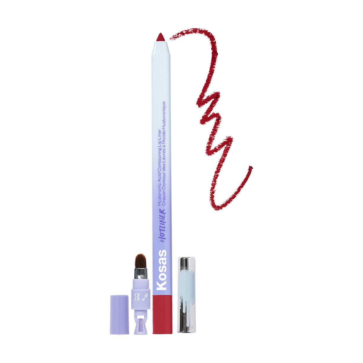 Hotliner Hyaluronic Acid Contouring Lip Liner - Long Lasting Waterproof Lip Pencil for Plump Lips | Perfect for Everyday Wear, Date Night & Special Occasions